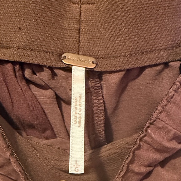Free People Chocolate Brown Pants - Picture 2 of 7